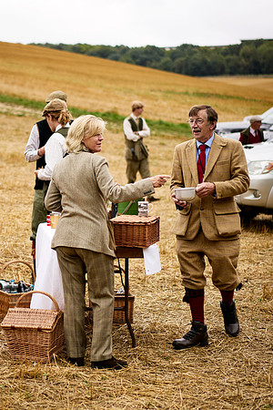 Goodwood Estate partridge shoot