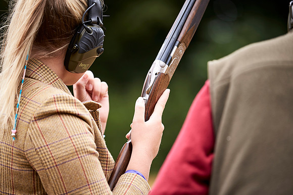 Goodwood Estate partridge shoot