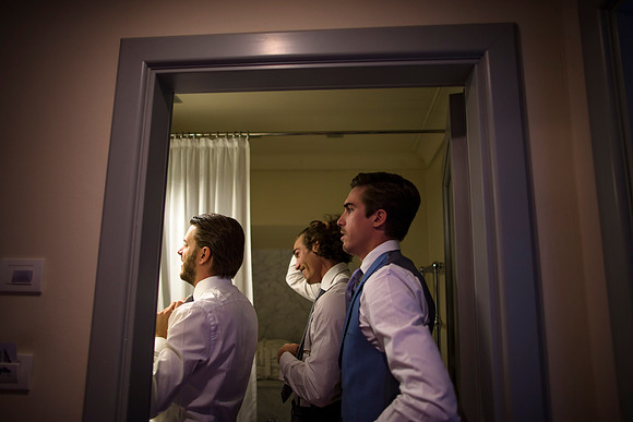 Caroline & Luciano Tattoni wedding