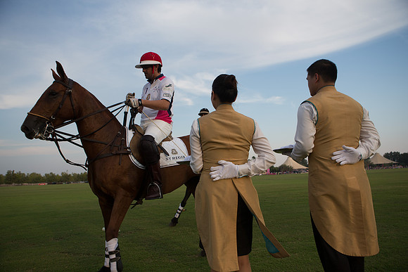 Polo Match at Ghantoot Polo Club - St. Regis vs ADCB for the Pink Polo Day charity