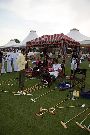 Polo Match at Ghantoot Polo Club - St. Regis vs ADCB for the Pink Polo Day charity