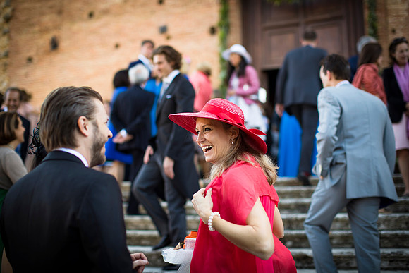 Caroline & Luciano Tattoni wedding