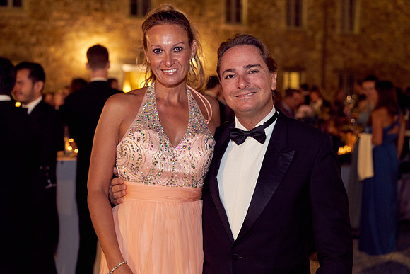 Caroline & Luciano Tattoni wedding
