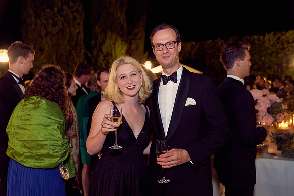 Caroline & Luciano Tattoni wedding
