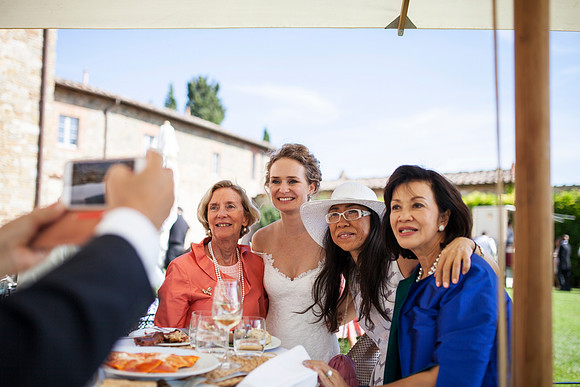 Caroline & Luciano Tattoni wedding