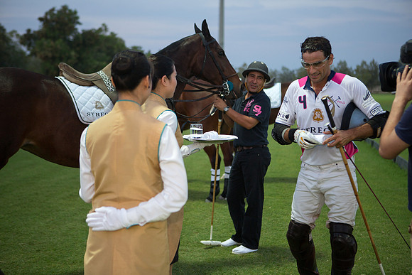 Polo Match at Ghantoot Polo Club - St. Regis vs ADCB for the Pink Polo Day charity