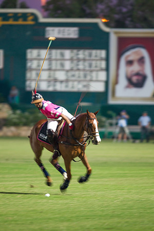 Polo Match at Ghantoot Polo Club - St. Regis vs ADCB for the Pink Polo Day charity