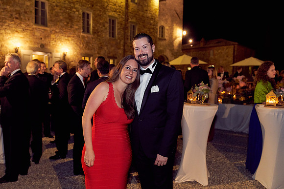 Caroline & Luciano Tattoni wedding