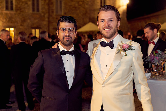 Caroline & Luciano Tattoni wedding