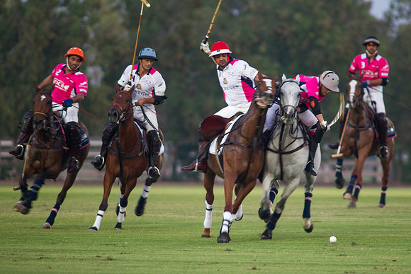 Polo Match at Ghantoot Polo Club - St. Regis vs ADCB for the Pink Polo Day charity