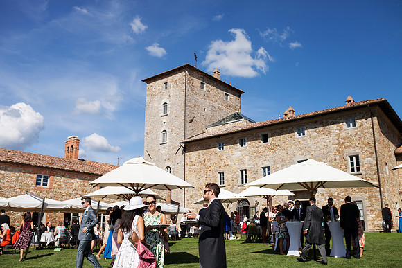 Caroline & Luciano Tattoni wedding