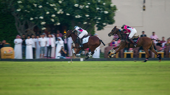 Polo Match at Ghantoot Polo Club - St. Regis vs ADCB for the Pink Polo Day charity