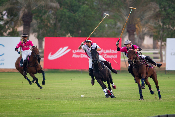 Polo Match at Ghantoot Polo Club - St. Regis vs ADCB for the Pink Polo Day charity