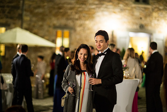 Caroline & Luciano Tattoni wedding