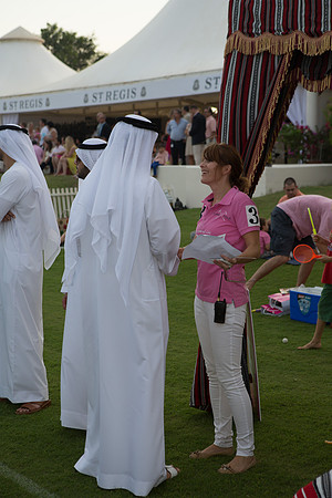 Polo Match at Ghantoot Polo Club - St. Regis vs ADCB for the Pink Polo Day charity