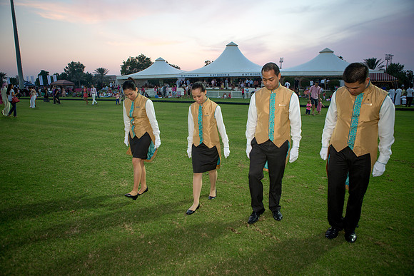 Polo Match at Ghantoot Polo Club - St. Regis vs ADCB for the Pink Polo Day charity