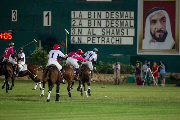 Polo Match at Ghantoot Polo Club - St. Regis vs ADCB for the Pink Polo Day charity