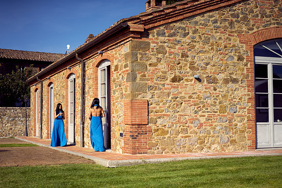 Caroline & Luciano Tattoni wedding