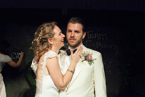 Caroline & Luciano Tattoni wedding