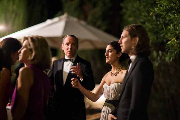 Caroline & Luciano Tattoni wedding