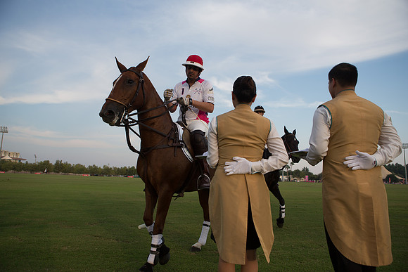 Polo Match at Ghantoot Polo Club - St. Regis vs ADCB for the Pink Polo Day charity