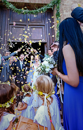 Caroline & Luciano Tattoni wedding