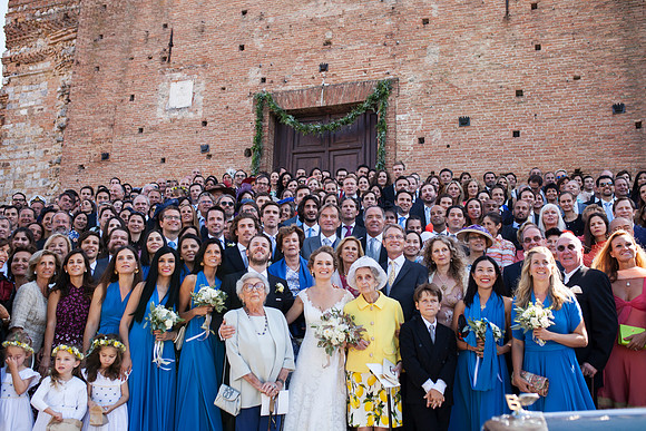 Caroline & Luciano Tattoni wedding