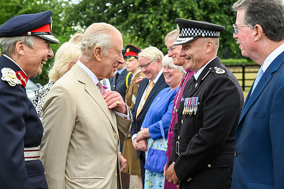 CI King Charles and Queen Camilla at the National Stud 014