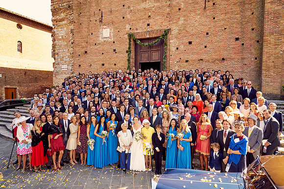 Caroline & Luciano Tattoni wedding