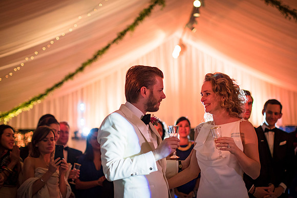 Caroline & Luciano Tattoni wedding