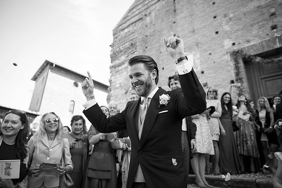 Caroline & Luciano Tattoni wedding