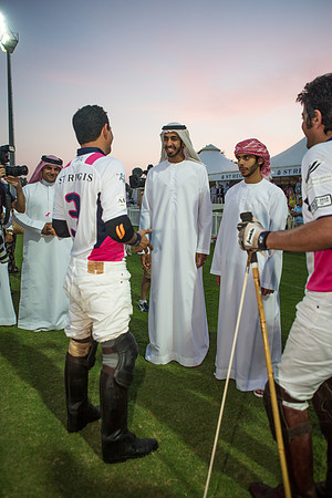 Polo Match at Ghantoot Polo Club - St. Regis vs ADCB for the Pink Polo Day charity
