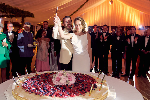 Caroline & Luciano Tattoni wedding