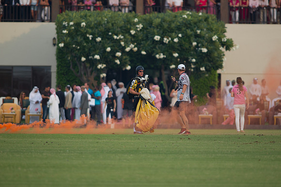 Polo Match at Ghantoot Polo Club - St. Regis vs ADCB for the Pink Polo Day charity
