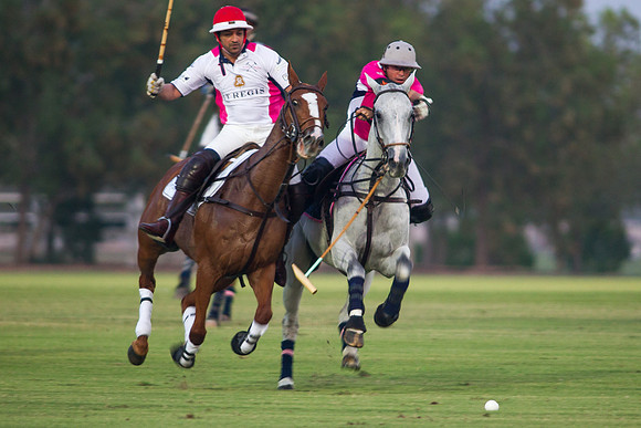 Polo Match at Ghantoot Polo Club - St. Regis vs ADCB for the Pink Polo Day charity