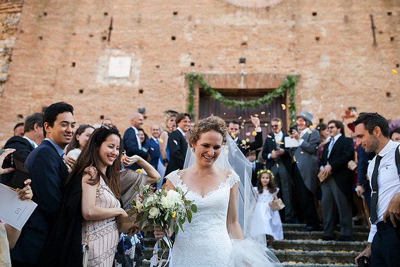Caroline & Luciano Tattoni wedding