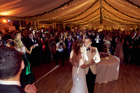 Caroline & Luciano Tattoni wedding