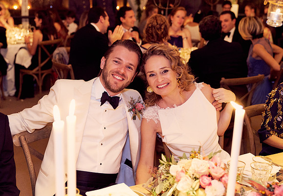 Caroline & Luciano Tattoni wedding