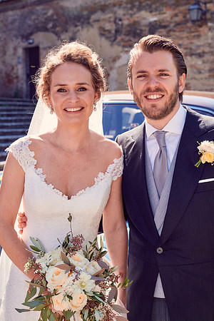 Caroline & Luciano Tattoni wedding