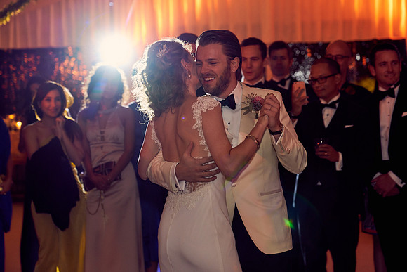 Caroline & Luciano Tattoni wedding