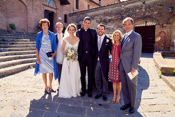 Caroline & Luciano Tattoni wedding