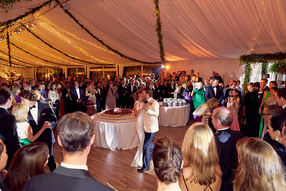 Caroline & Luciano Tattoni wedding
