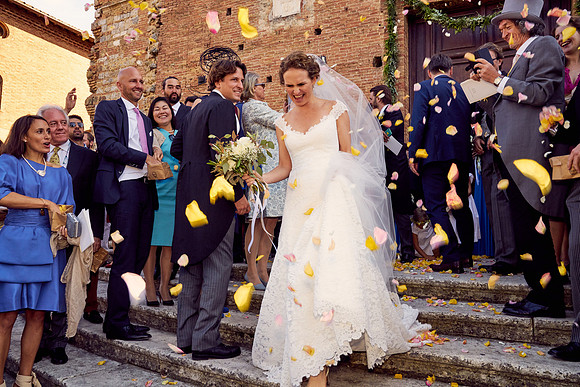 Caroline & Luciano Tattoni wedding