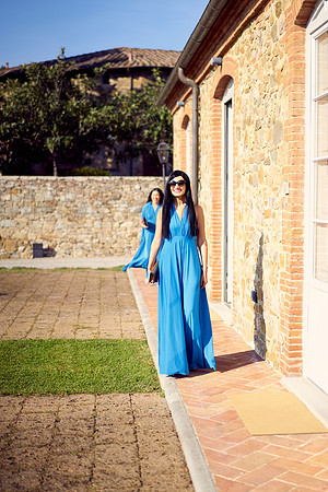 Caroline & Luciano Tattoni wedding