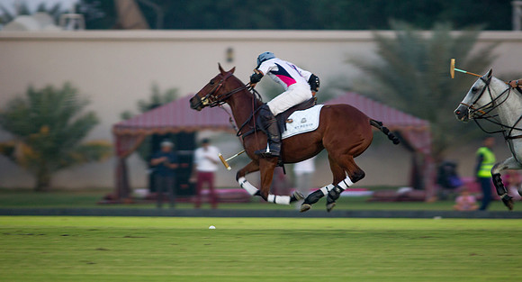 Polo Match at Ghantoot Polo Club - St. Regis vs ADCB for the Pink Polo Day charity