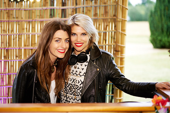 Sophie Gallagher and Pips Taylor at The Hedsor House Summer Part