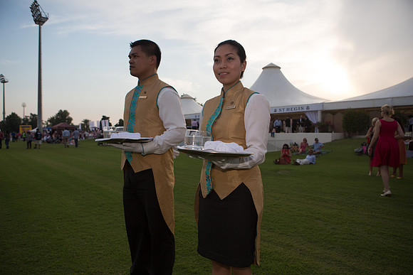 Polo Match at Ghantoot Polo Club - St. Regis vs ADCB for the Pink Polo Day charity