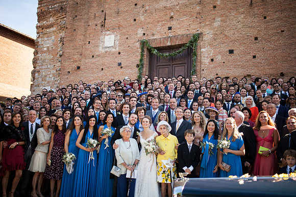 Caroline & Luciano Tattoni wedding