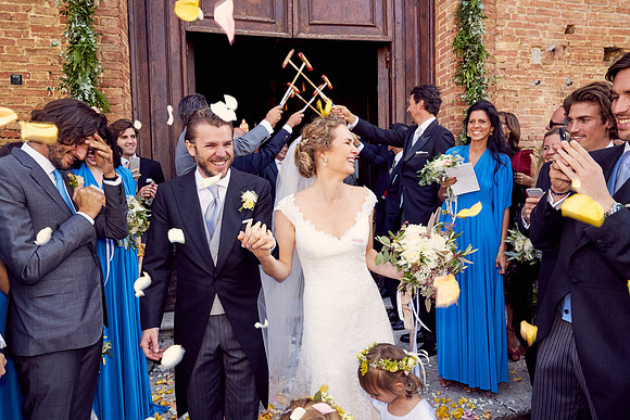 Caroline & Luciano Tattoni wedding