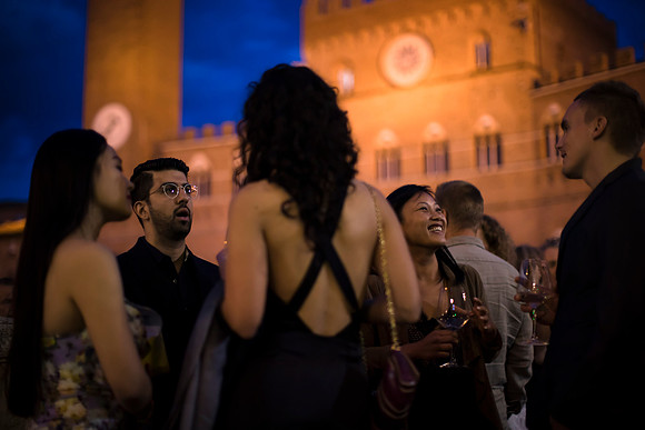 Caroline & Luciano Tattoni wedding